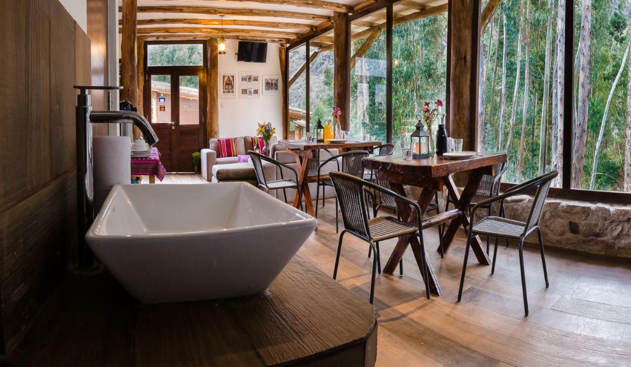 Bamboo Lodge Sacred Valley ปีซัก ภายนอก รูปภาพ